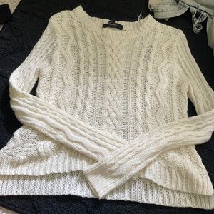 Cream sweater